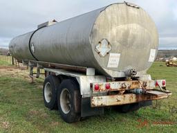 ALUMINUM TANK TRAILER