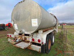 ALUMINUM TANK TRAILER