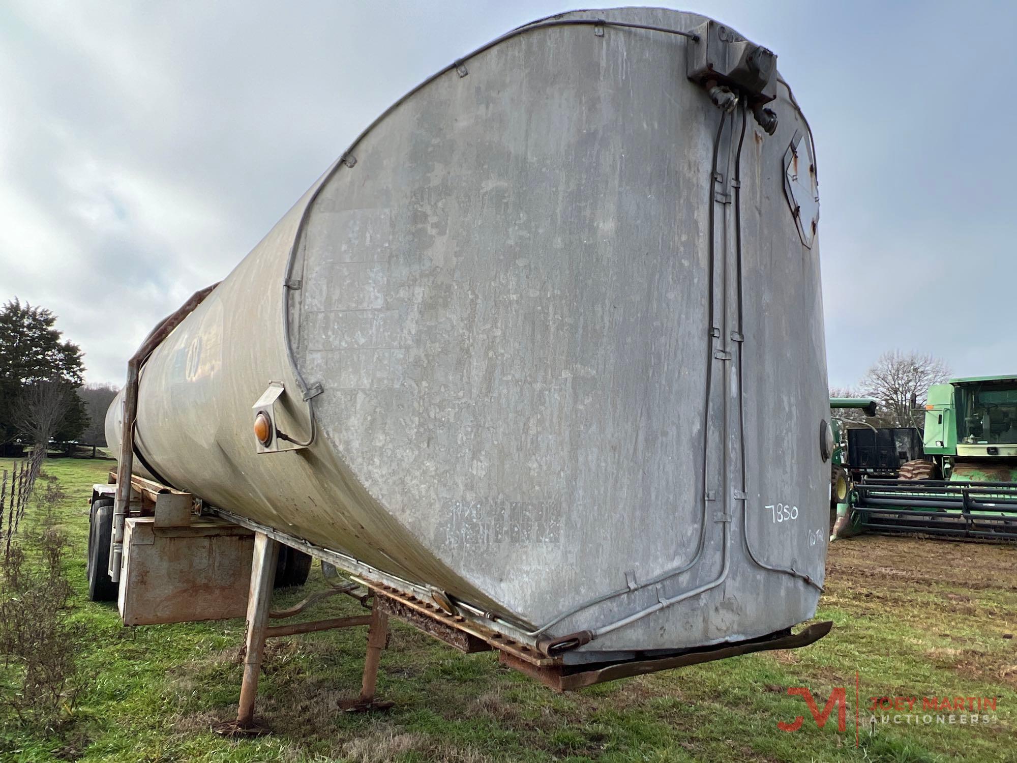 ALUMINUM TANK TRAILER