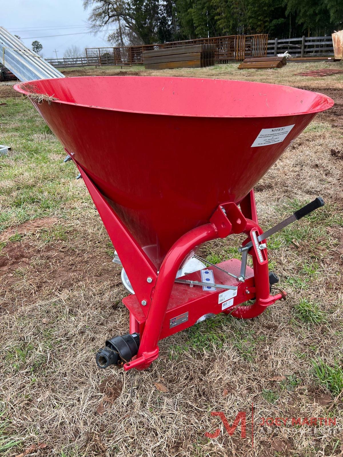 UNUSED SITREX FS/500 3PH BROADCAST SPREADER