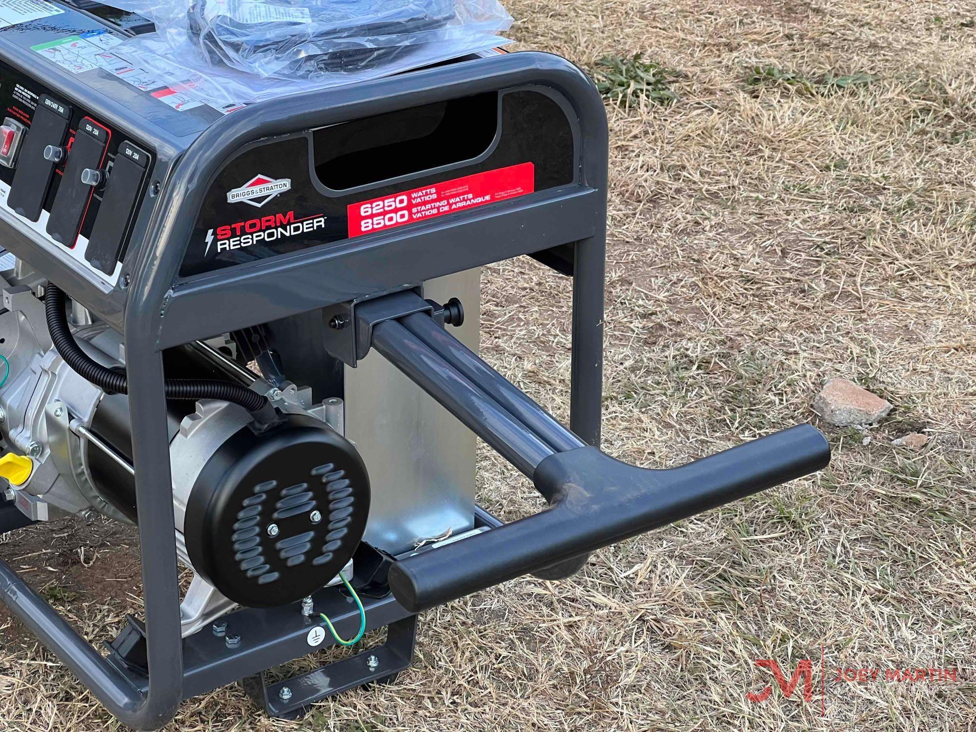 BRIGGS & STRATTON STORM RESPONDER 6250 WATT ROLL AROUND GENERATOR