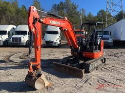 2018 KUBOTA KX040-4 MINI EXCAVATOR