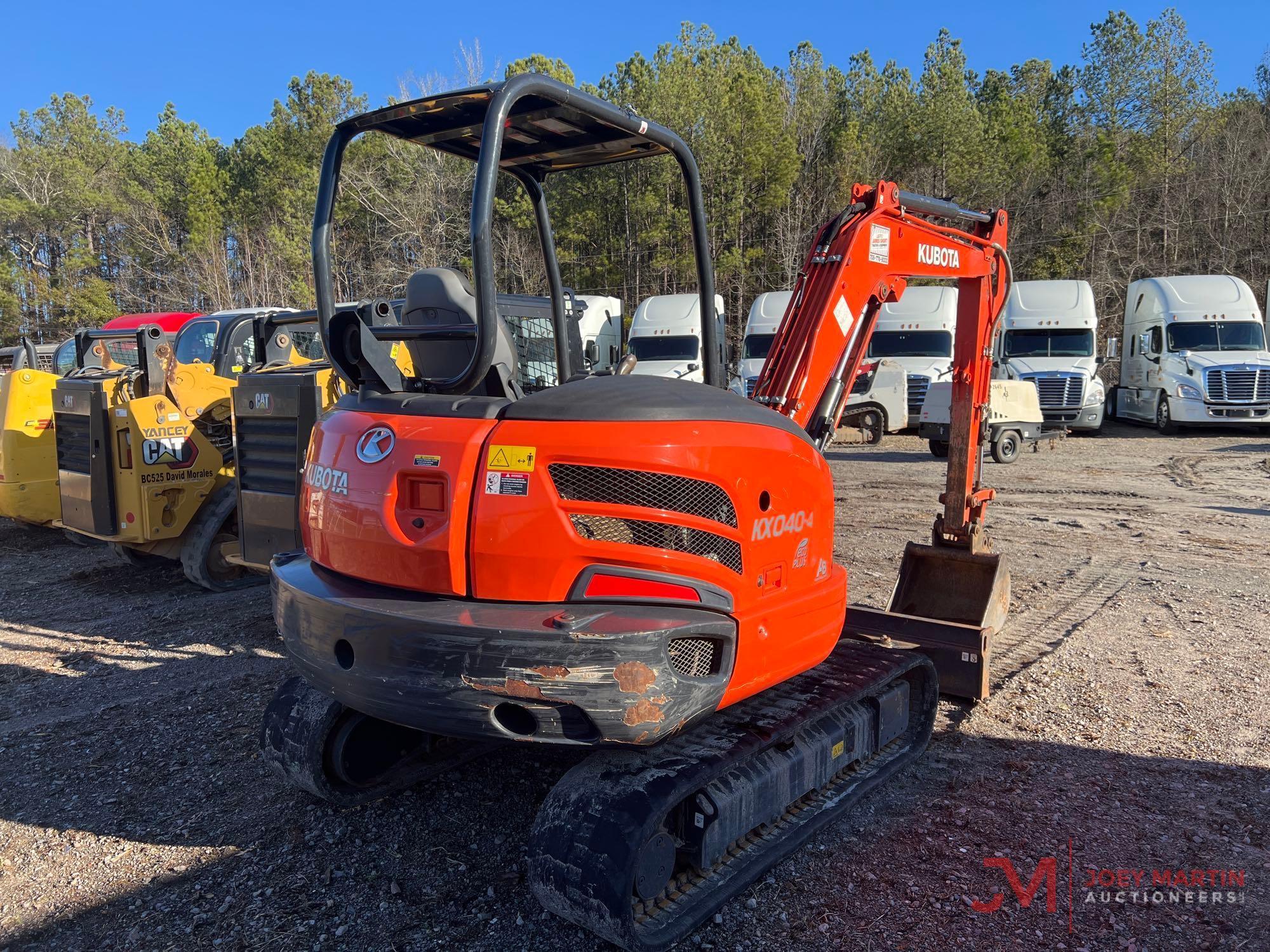 2021 KUBOTA KX040-4 MINI EXCAVATOR