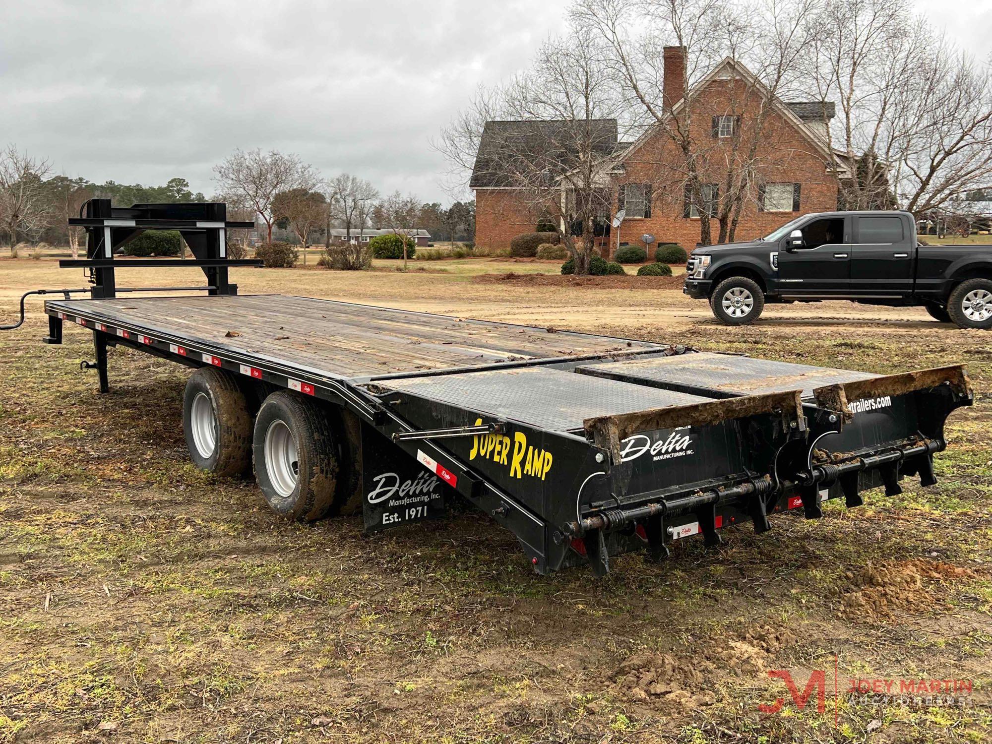 2022 DELTA 20+5 GOOSENECK TRAILER