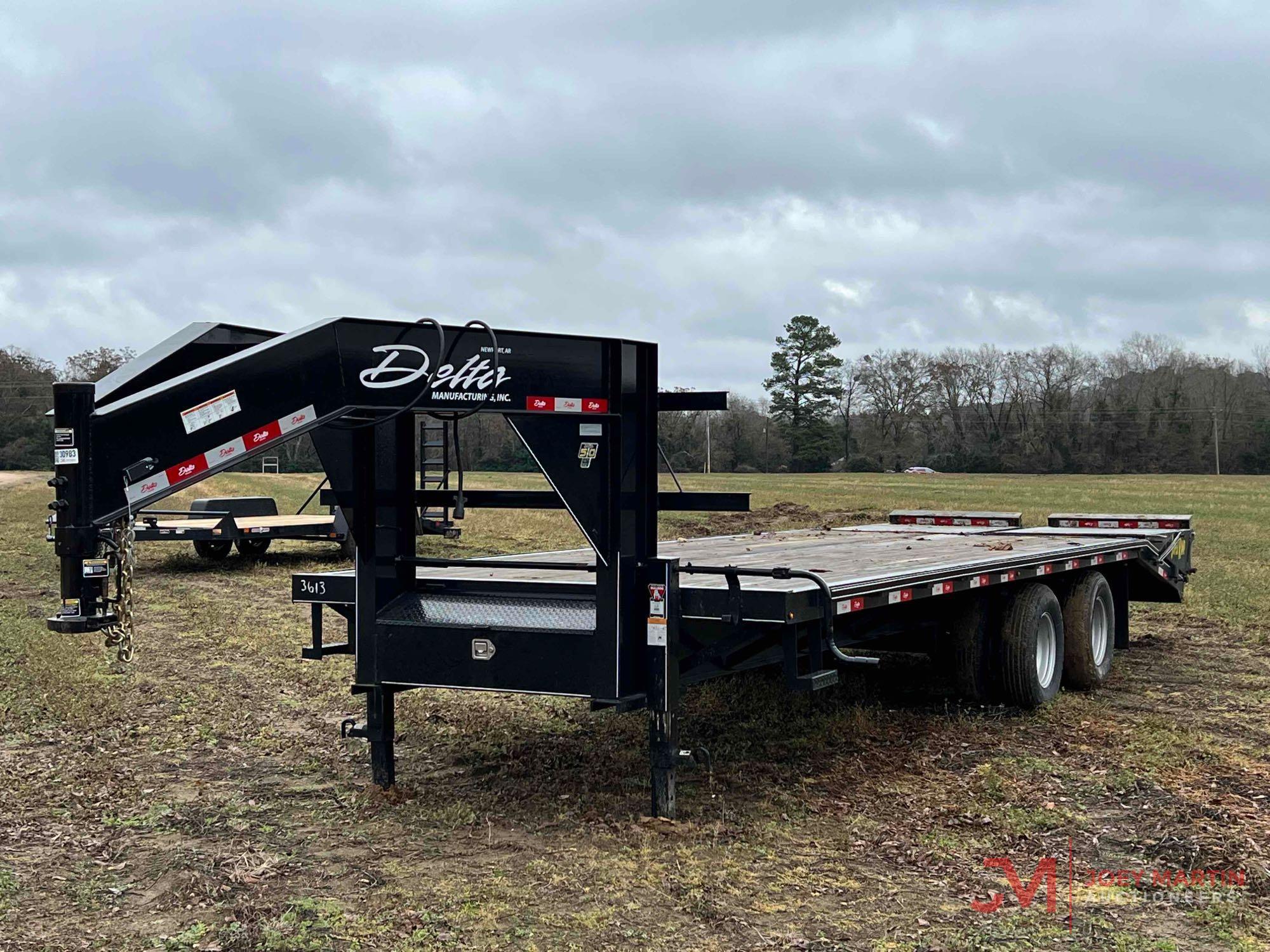 2022 DELTA 20+5 GOOSENECK TRAILER