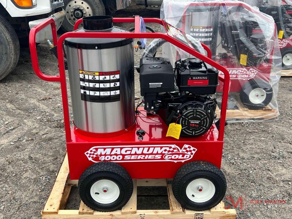 NEW MAGNUM 4000 SERIES GOLD PORTABLE PRESSURE WASHER
