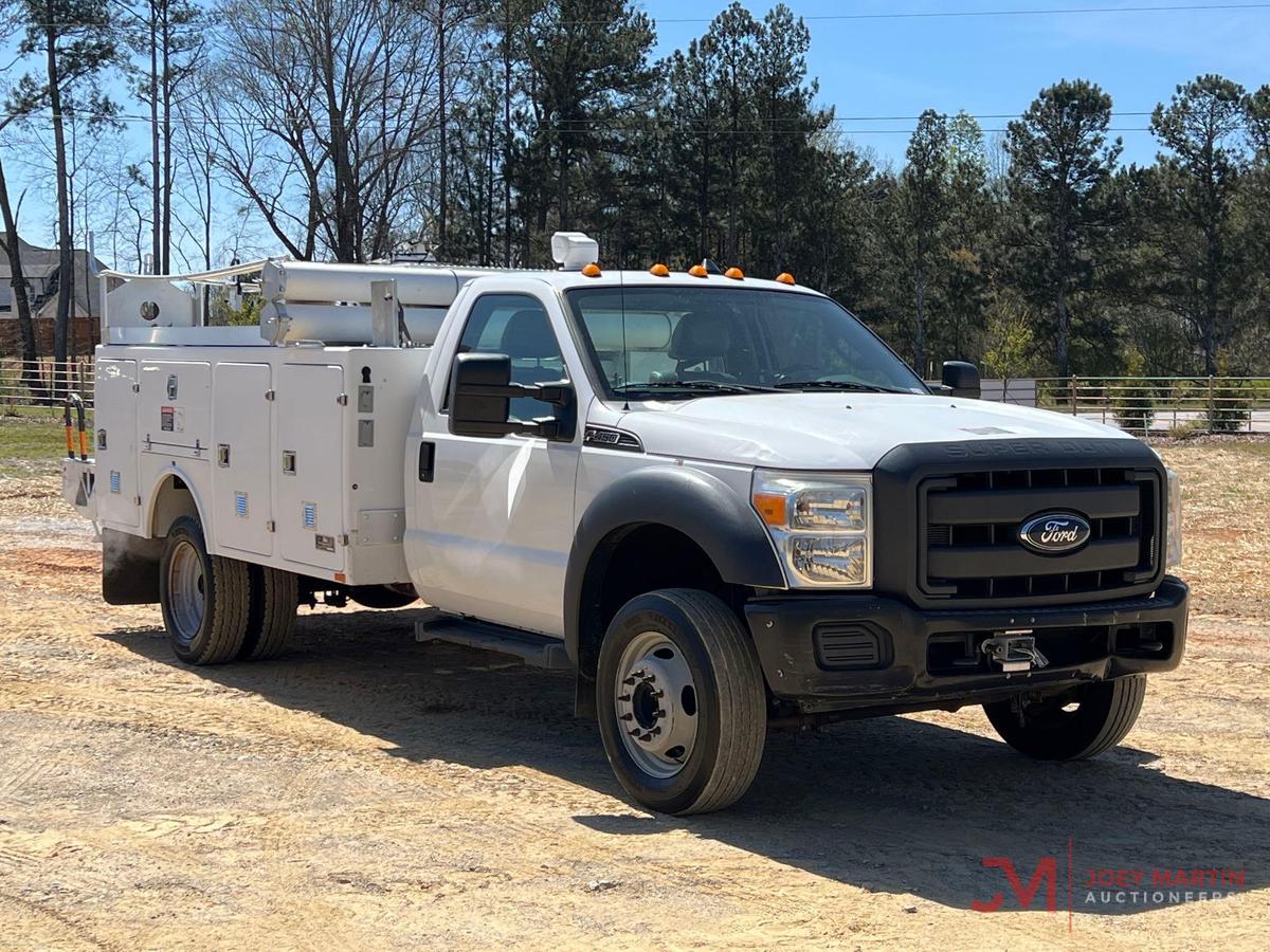 2012 FORD F-450 XL SUPER DUTY SERVICE TRUCK