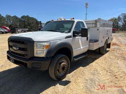 2012 FORD F-450 XL SUPER DUTY SERVICE TRUCK