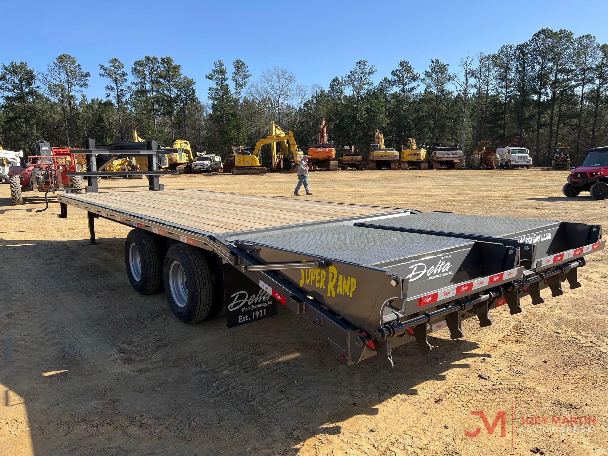 NEW 2023 DELTA 210GN 20' PLUS 5' GOOSENECK TRAILER