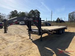 NEW 2023 DELTA 210GN 20' PLUS 5' GOOSENECK TRAILER