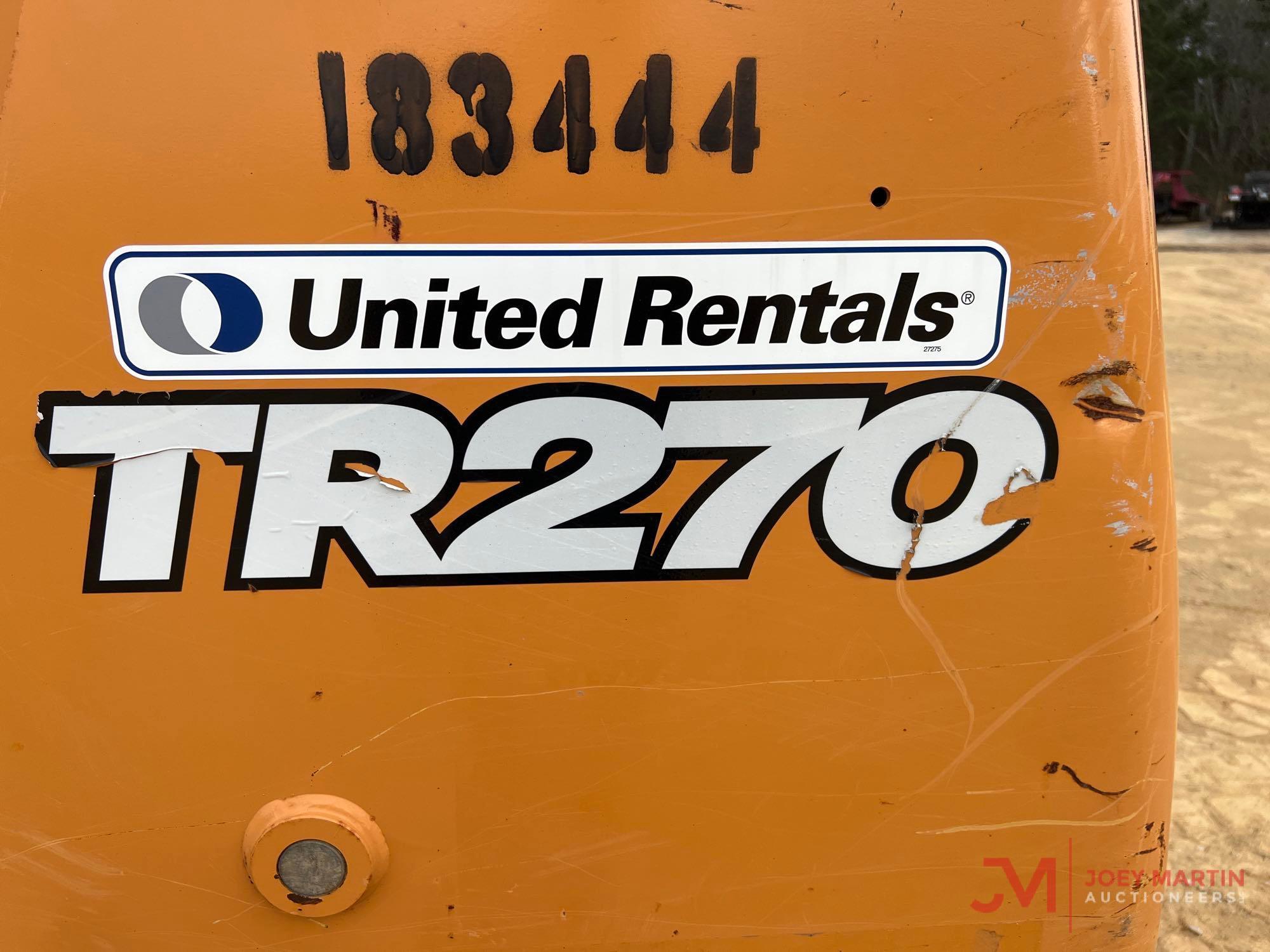 2016 CASE TR270 MULTI TERRAIN LOADER