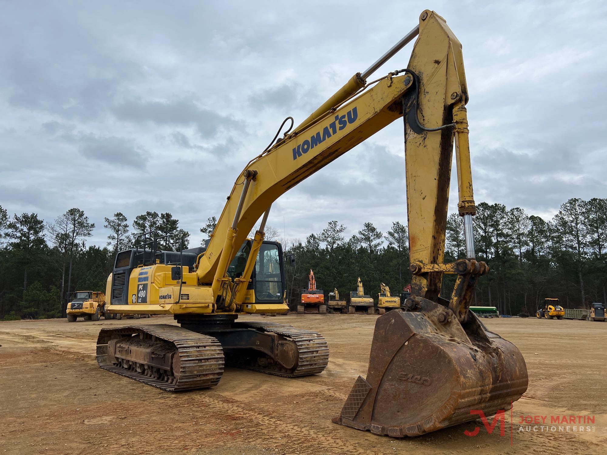 2016 KOMATSU PC490LC-11 HYDRAULIC EXCAVATOR