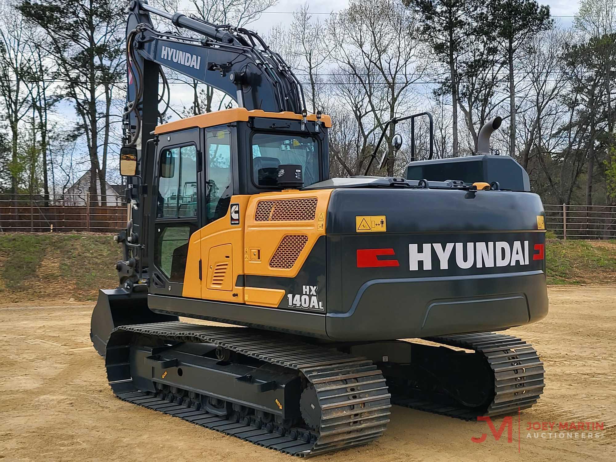 UNUSED 2022 HYUNDAI HX140AL HYDRAULIC EXCAVATOR