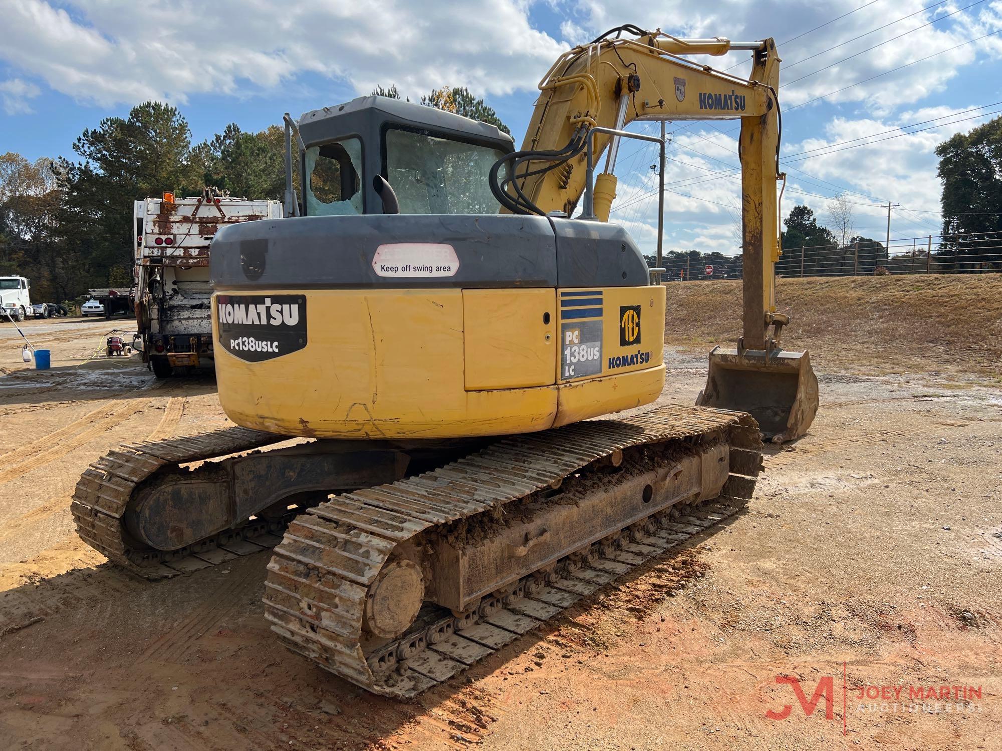 2005 KOMATSU PC138USLC-2E0 HYDRAULIC EXCAVATOR