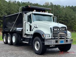 2022 MACK GRANITE GR64FR TRI-AXLE DUMP TRUCK