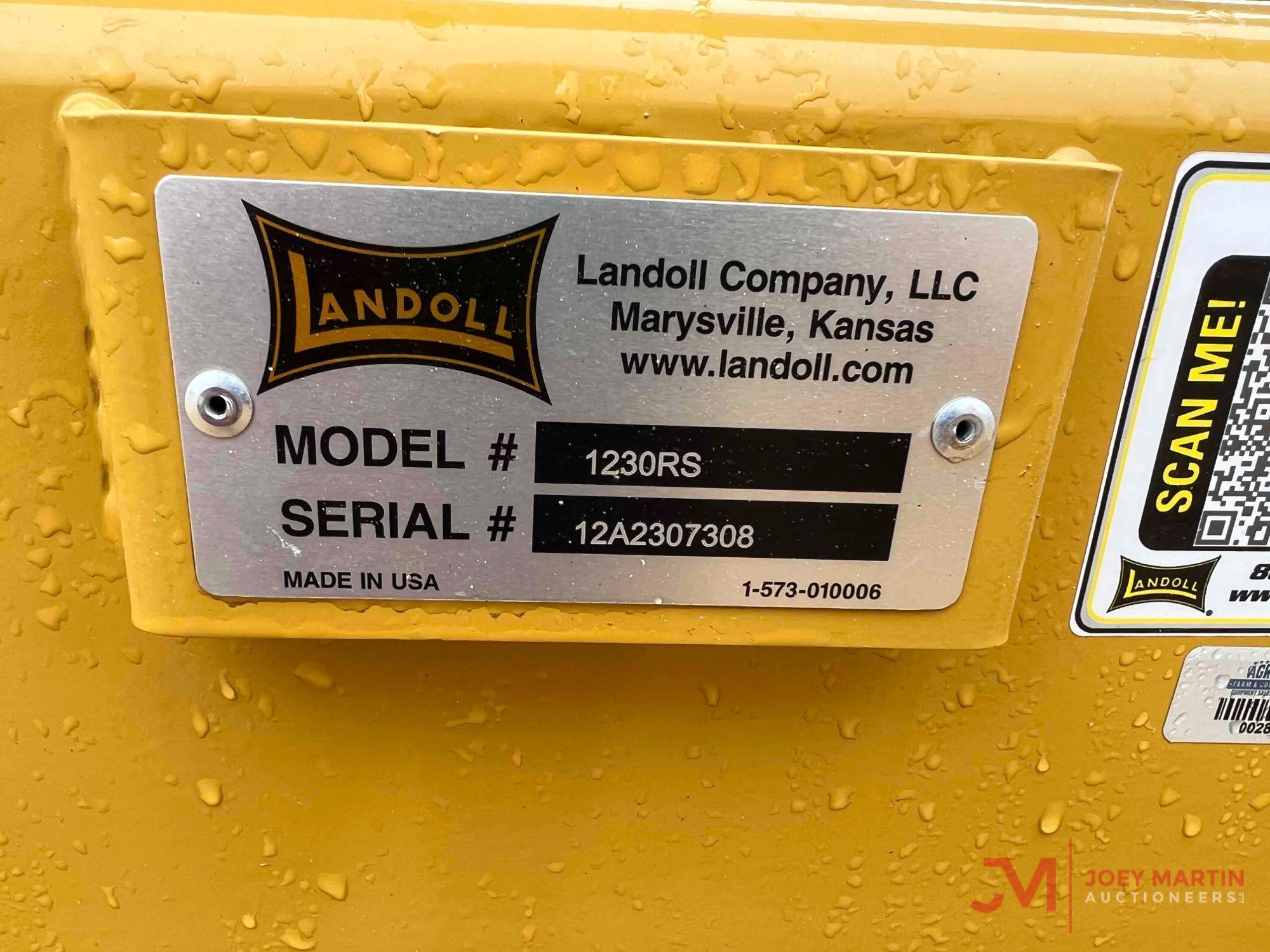 NEW UNUSED LANDOLL 1230RS PULL TYPE ANGLE BLADE