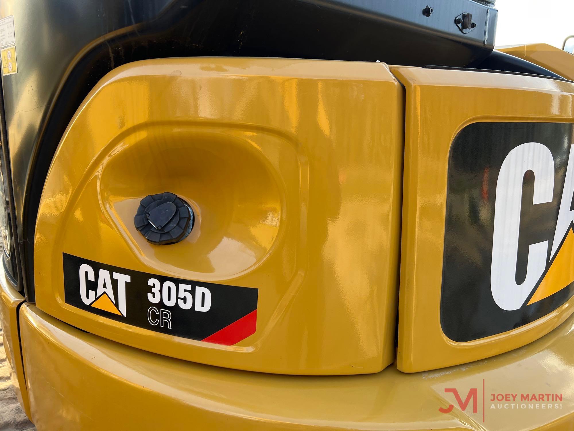 2011 CAT 305DCR MINI EXCAVATOR