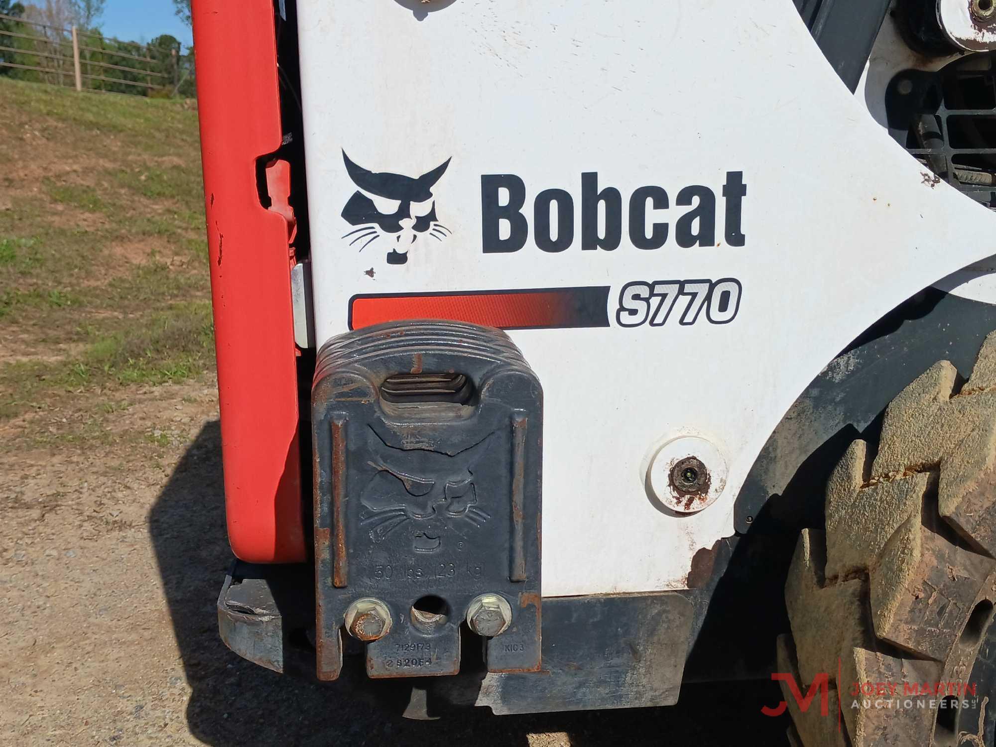 2014 BOBCAT S770 SKID STEER LOADER