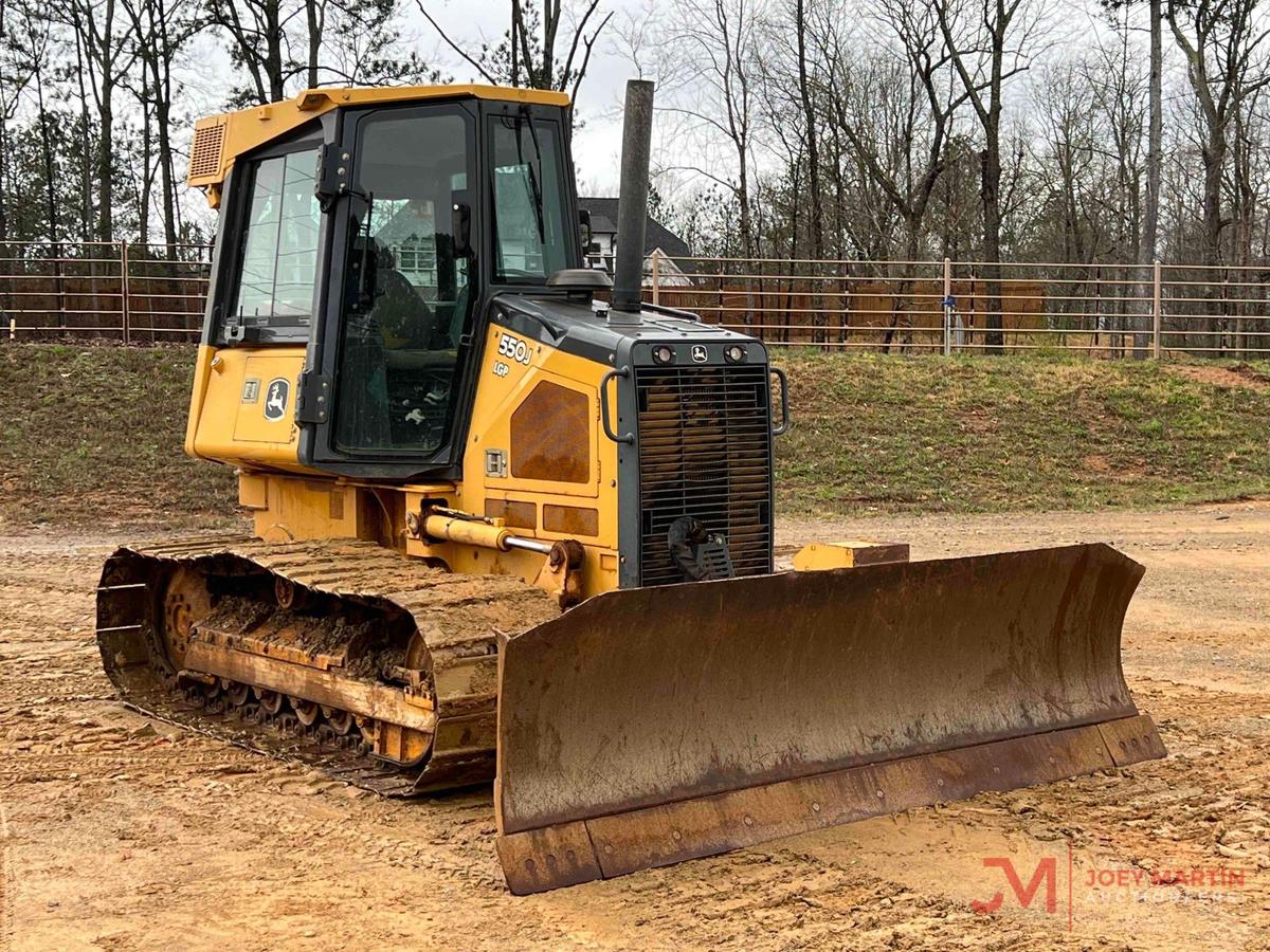 2012 JOHN DEERE 550J LGP CRAWLER DOZER