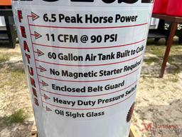 (1) IRON HORSE 60 GAL ELECTRIC AIR COMPRESSOR