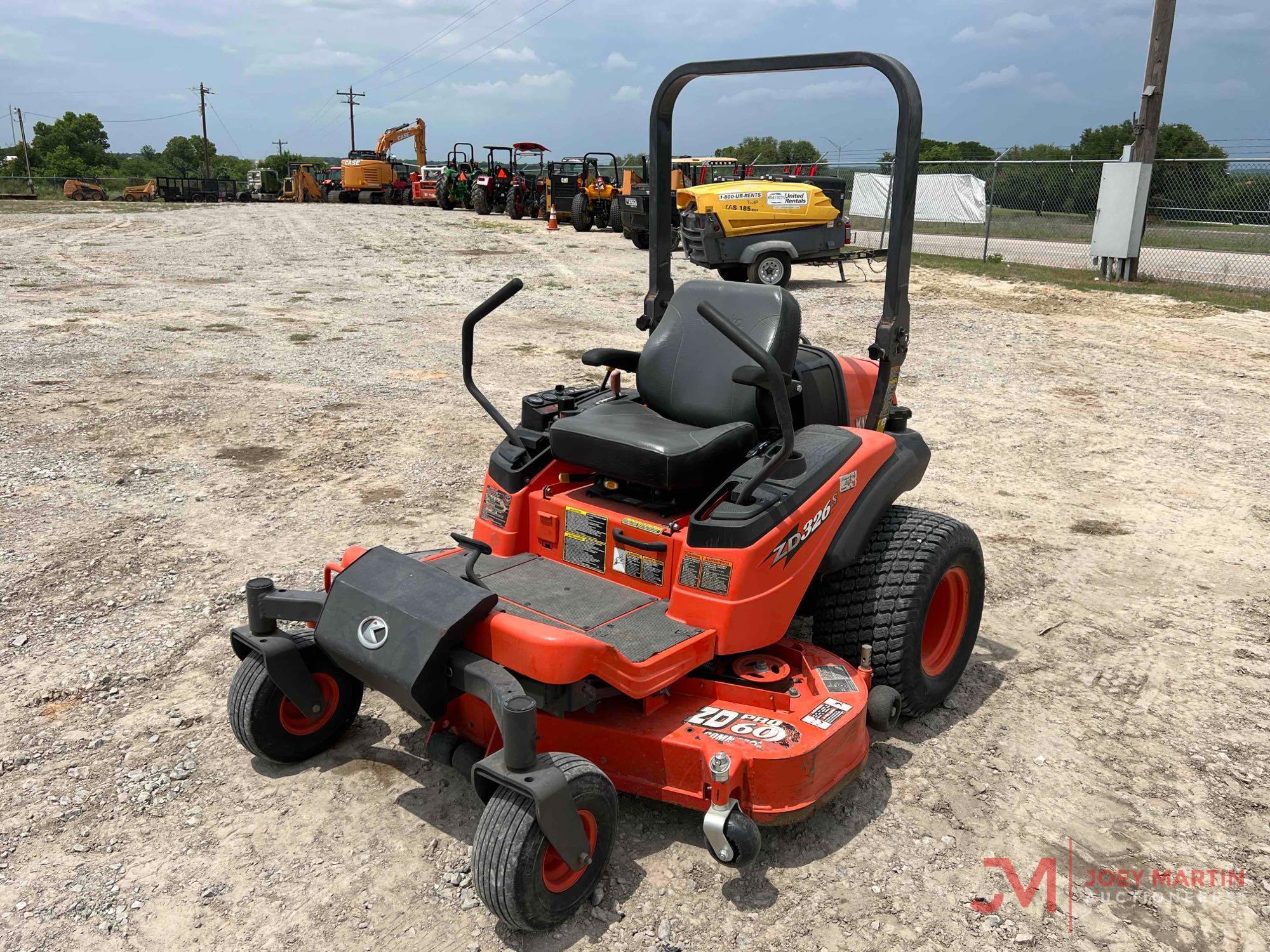 KUBOTA ZD326S ZERO TURN MOWER