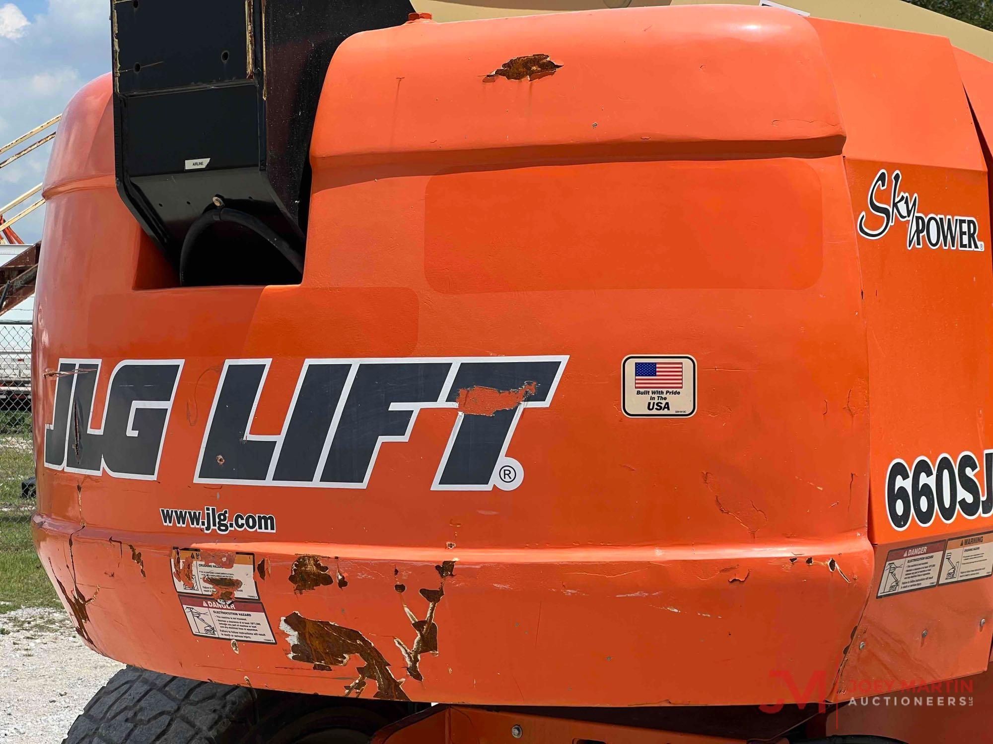 2011 JLG 660SJ BOOM LIFT