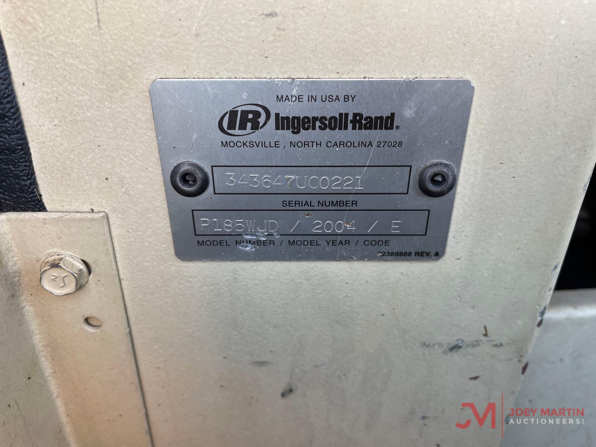 INGERSOLL RAND BUMPER PULL AIR COMPRESSOR