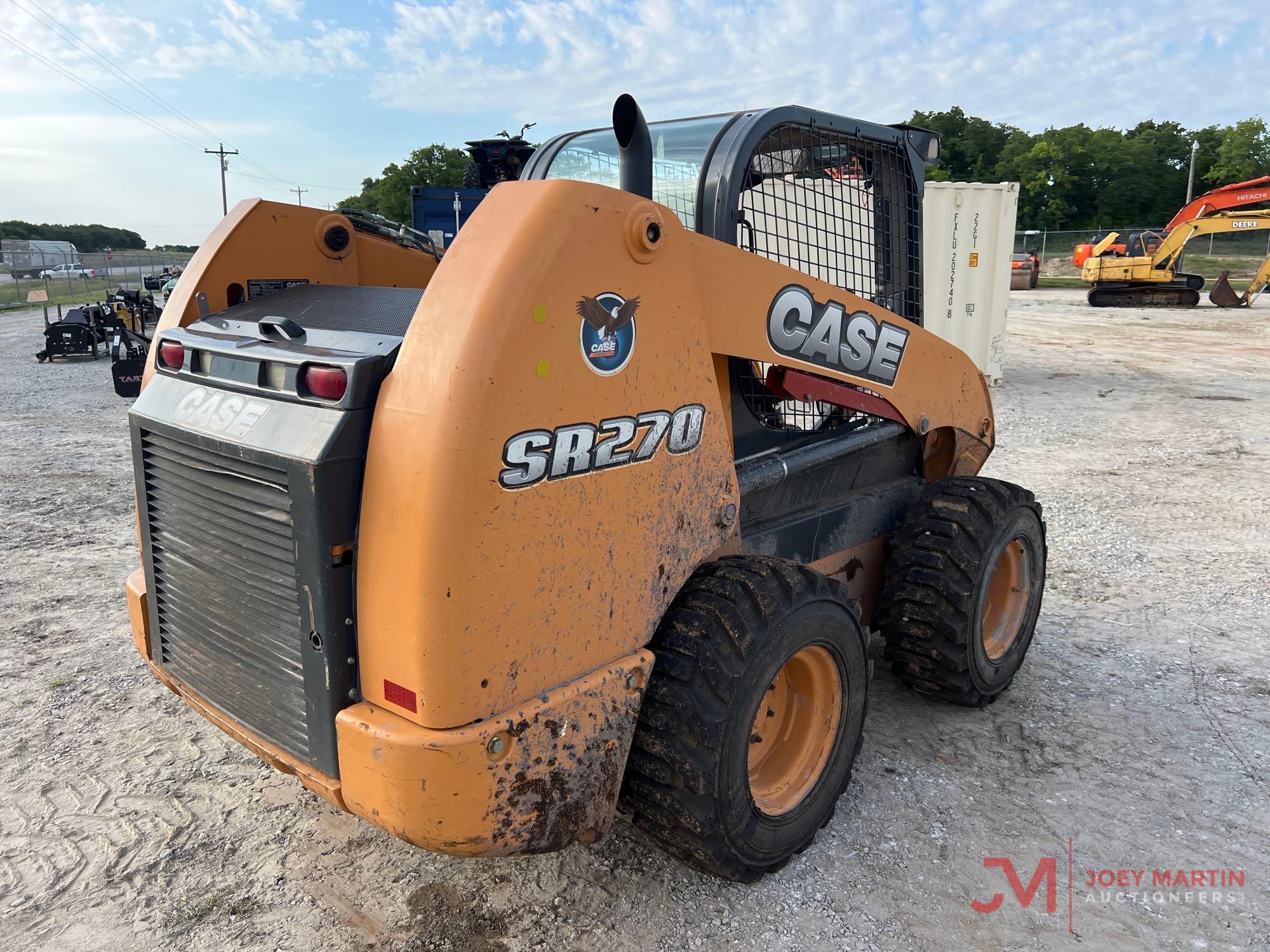 2015 CASE SR270 SKID STEER LOADER