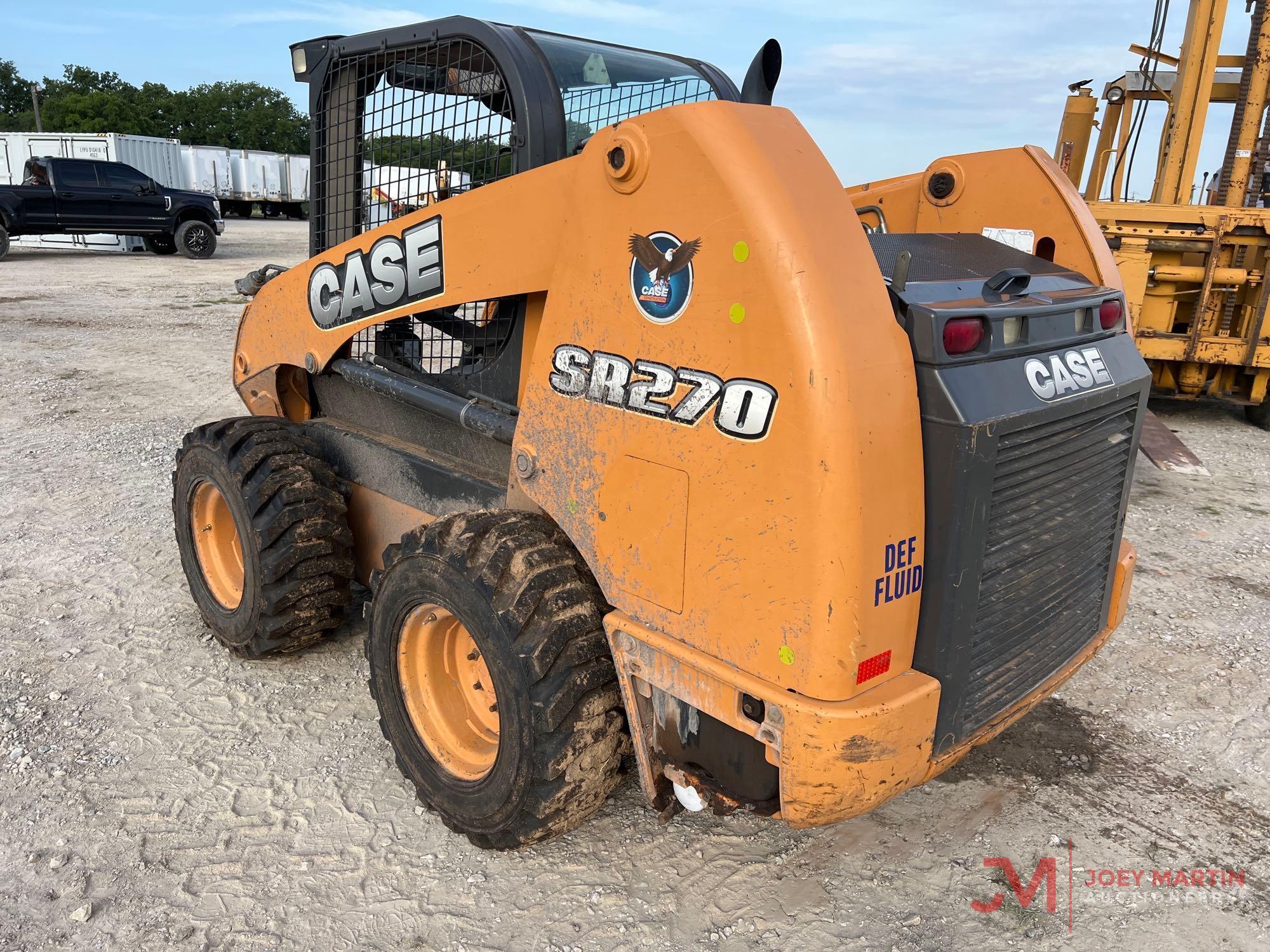 2015 CASE SR270 SKID STEER LOADER