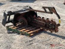 CAT SKID STEER QUICK ATTACH TRENCHER