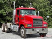 2007 MACK 6X4 T/A DAY CAB TRUCK TRACTOR