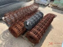 PALLET OF VARIOUS METAL FENCE