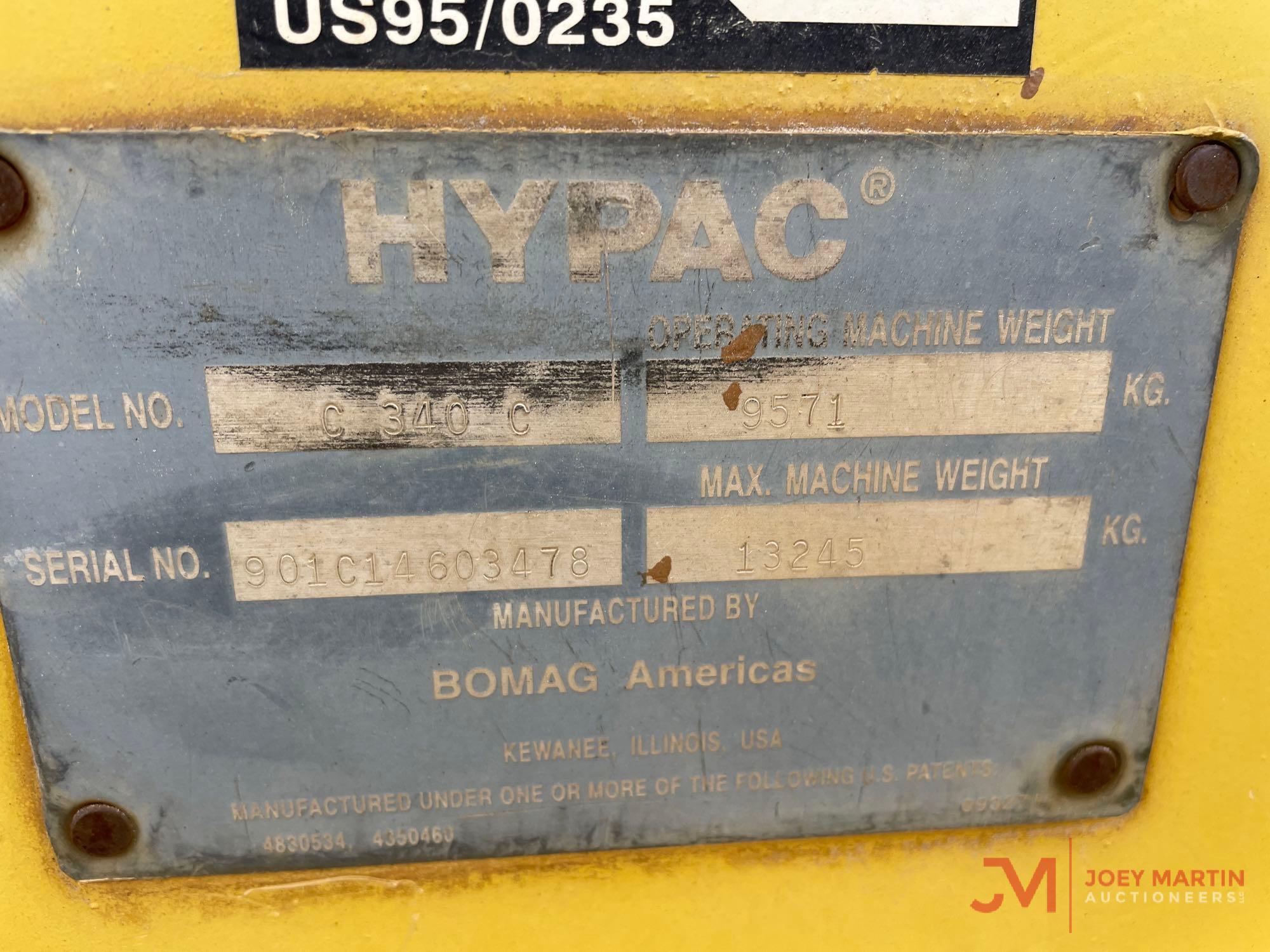 HYPAC C340C DRUM ROLLER
