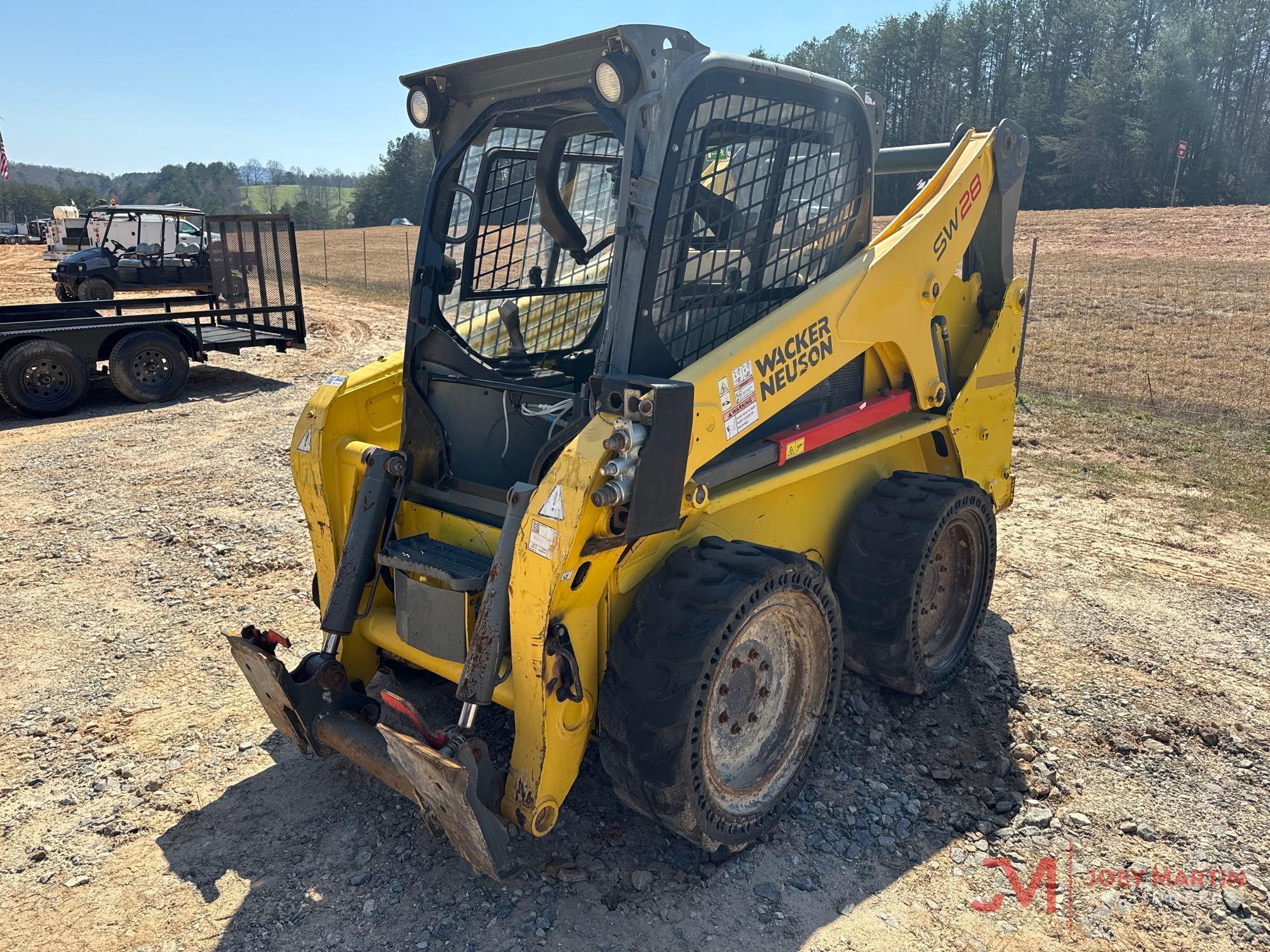 2018 WACKER NEUSON SW28 SKID STEER LOADER