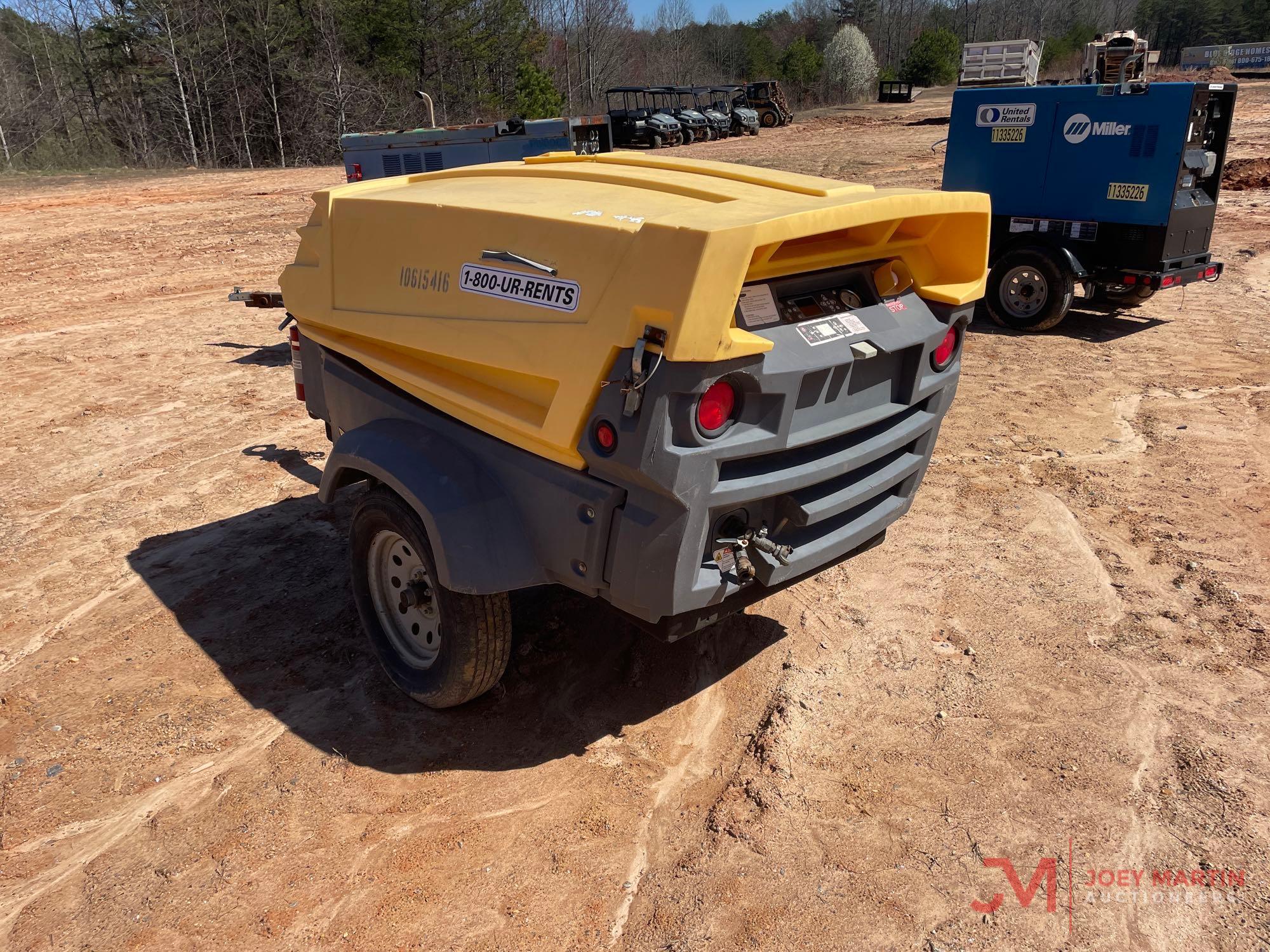 2018 ATLAS COPCO XAS 185 KD7 TOWABLE AIR COMPRESSOR