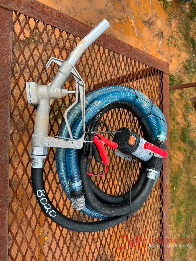 ELECTRIC FUEL PUMP, HOSE, AND NOZZLE