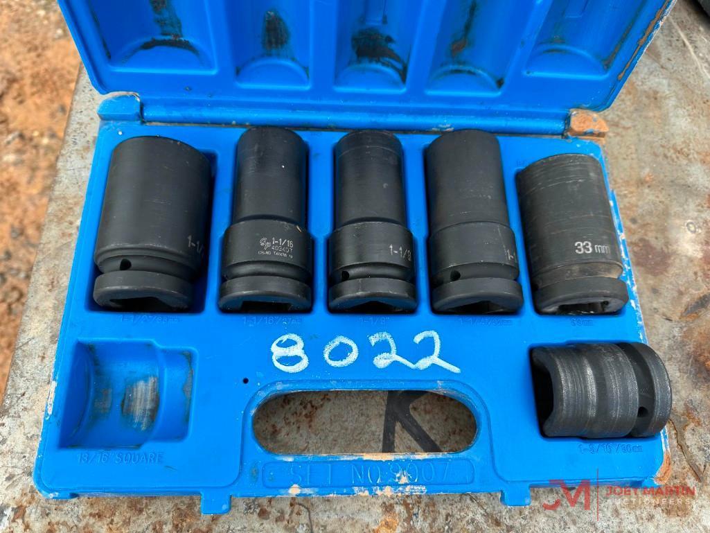 GP IMPACT SOCKET SET WITH CASE