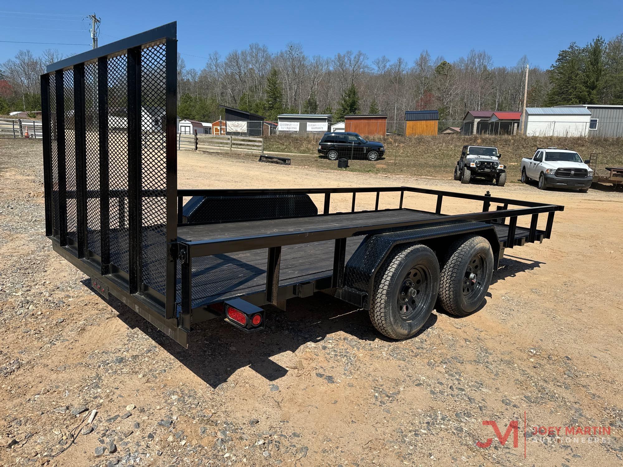 NEW 2024 TEXOMA 16' UTILITY TRAILER