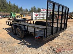 NEW 2024 TEXOMA 16' UTILITY TRAILER