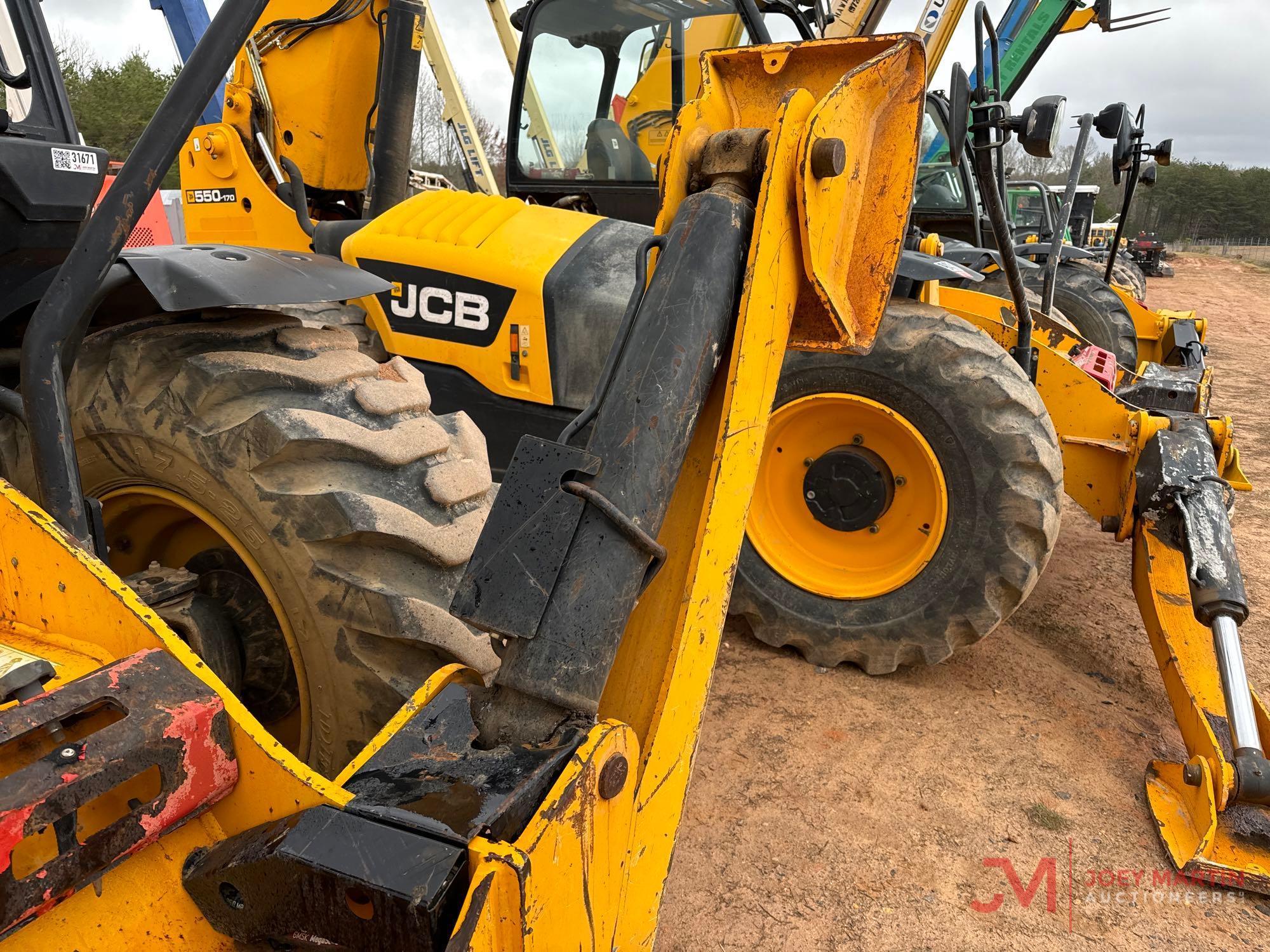 2014 JCB 550-170 TELEHANDLER