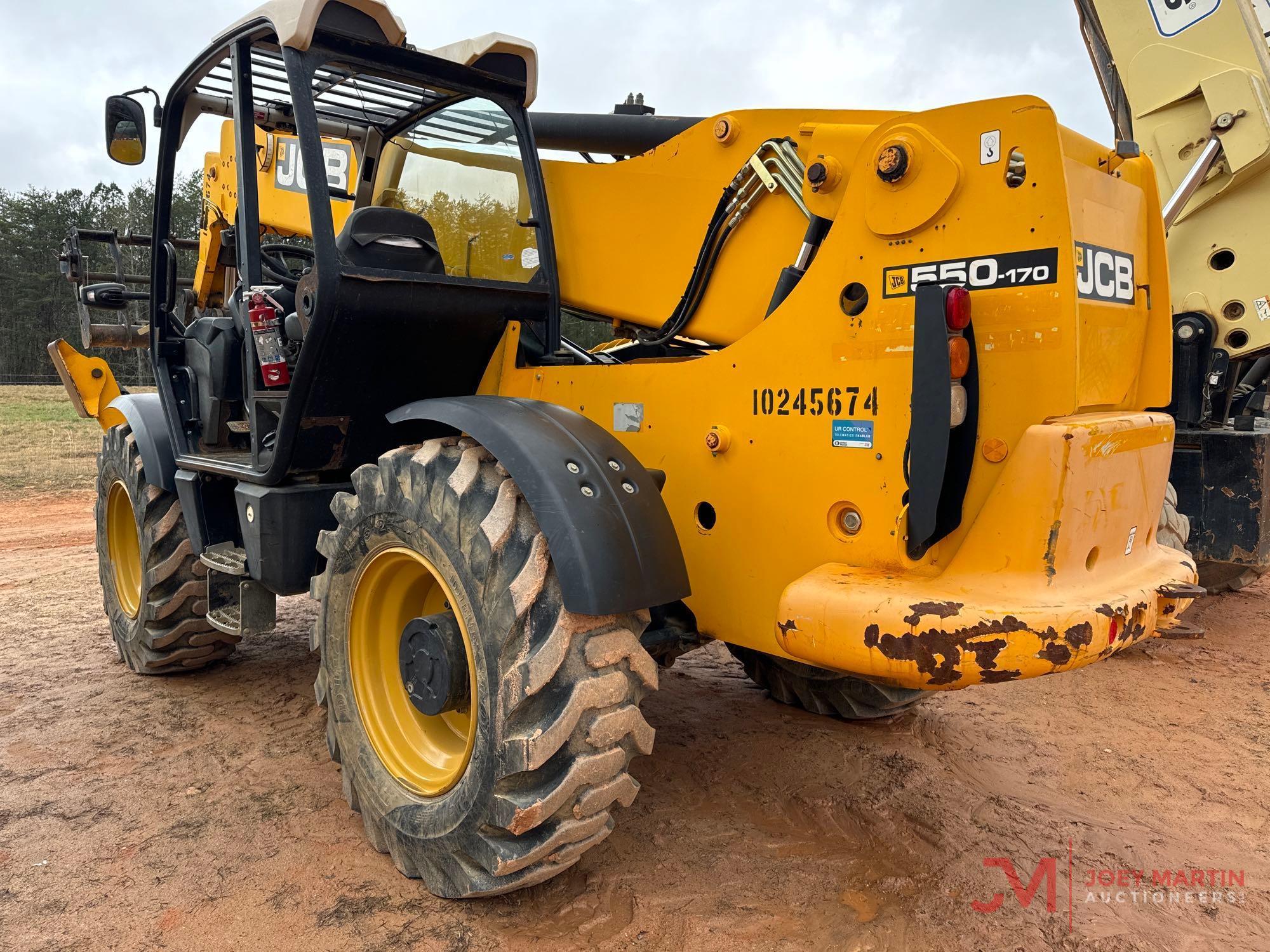 2014 JCB 550-170 TELEHANDLER