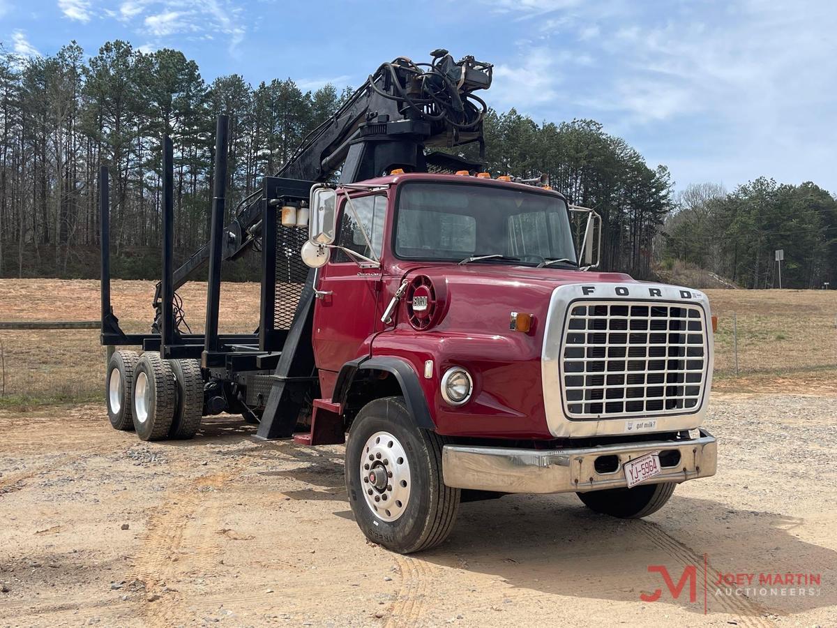 FORD F8000 LOG TRUCK