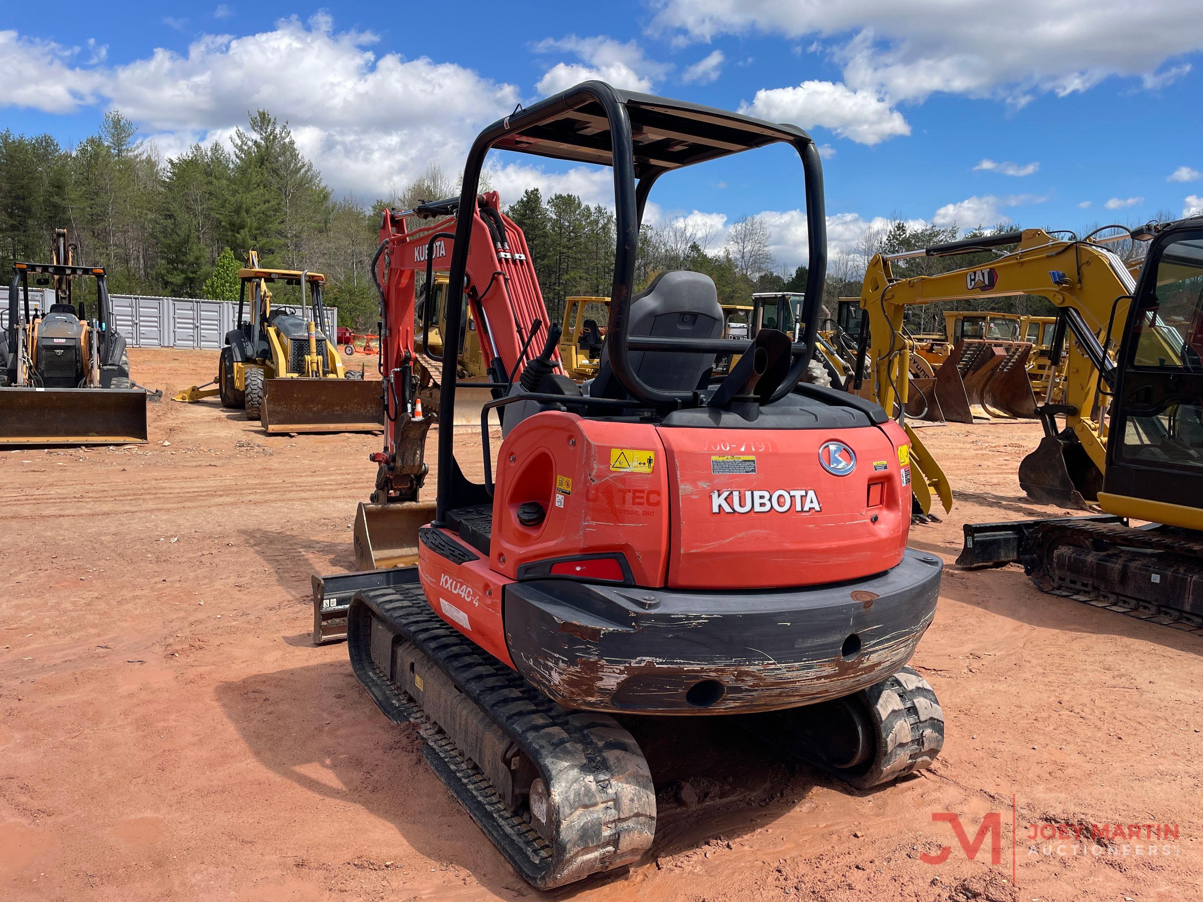 2017 KUBOTA KX040-4 EXCAVATOR