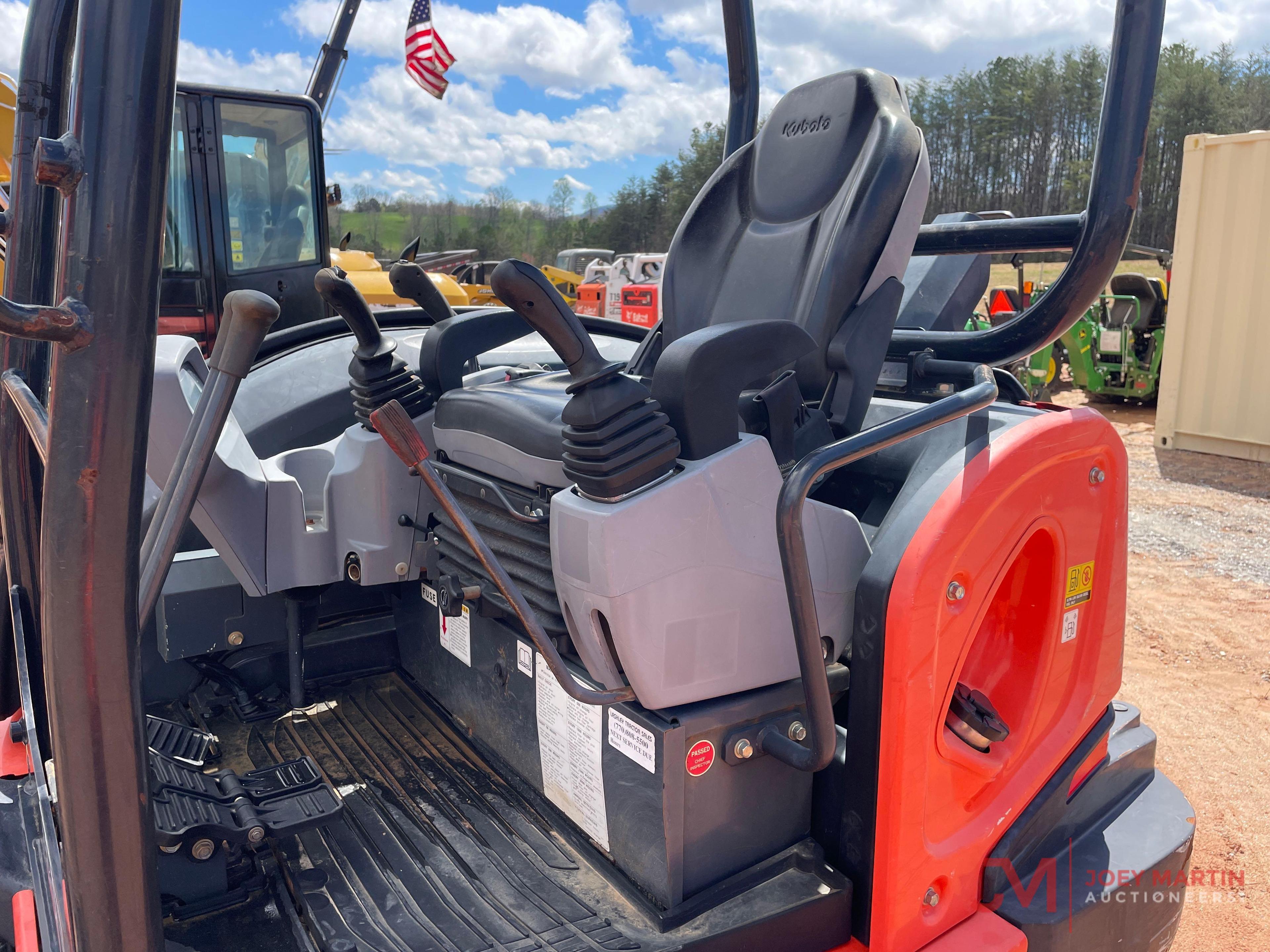 2017 KUBOTA KX040-4 EXCAVATOR