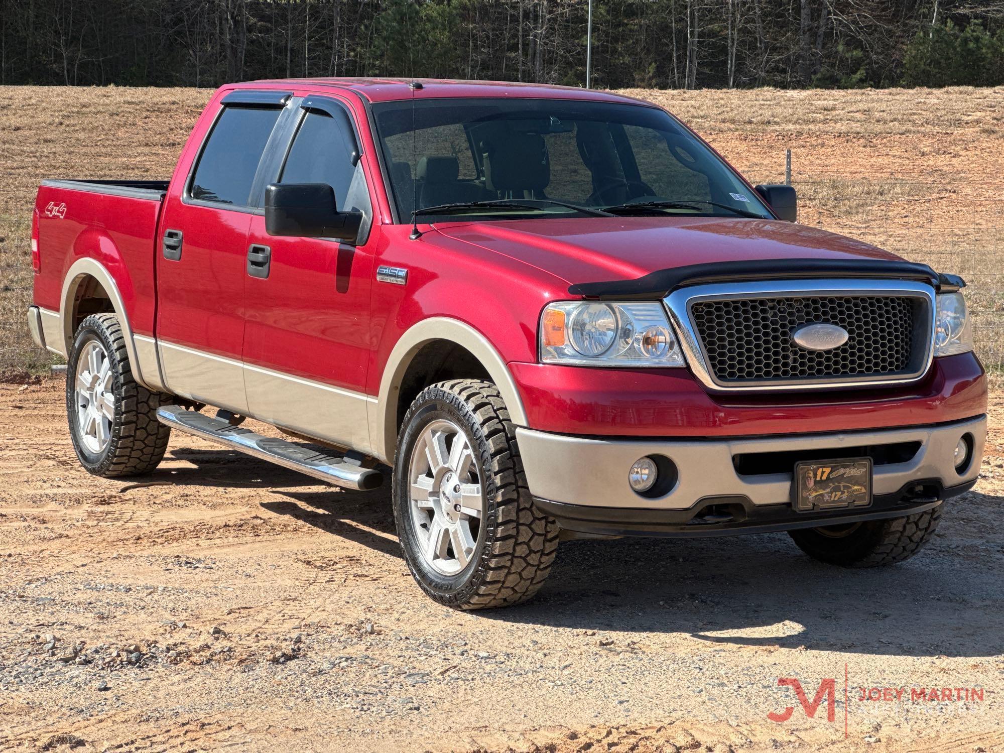 2007 FORD F150 LARIAT PICKUP TRUCK