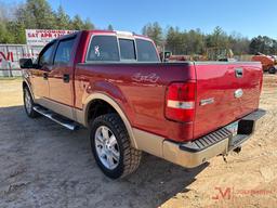 2007 FORD F150 LARIAT PICKUP TRUCK