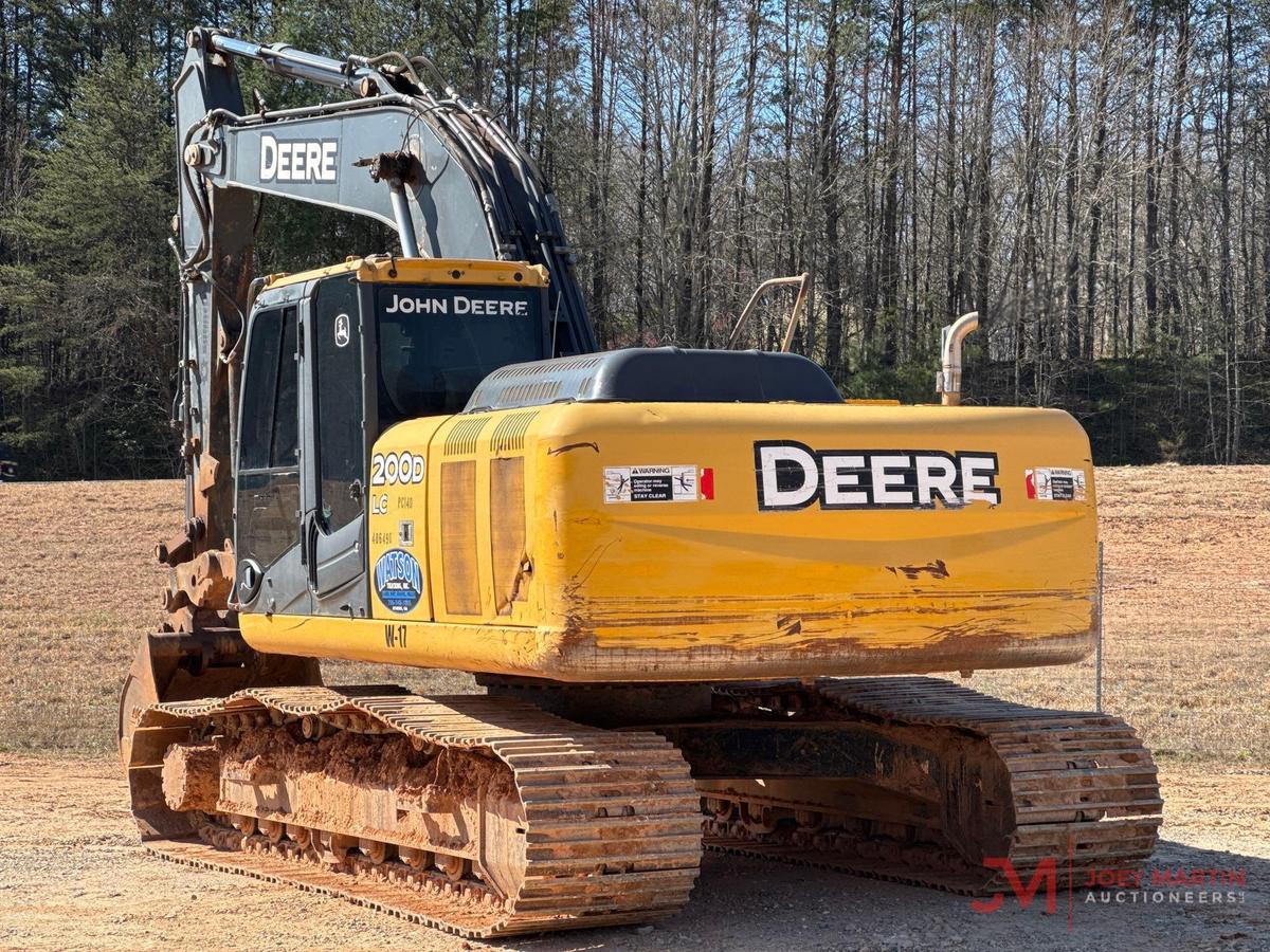 2012 JOHN DEERE 200D LC HYDRAULIC EXCAVATOR