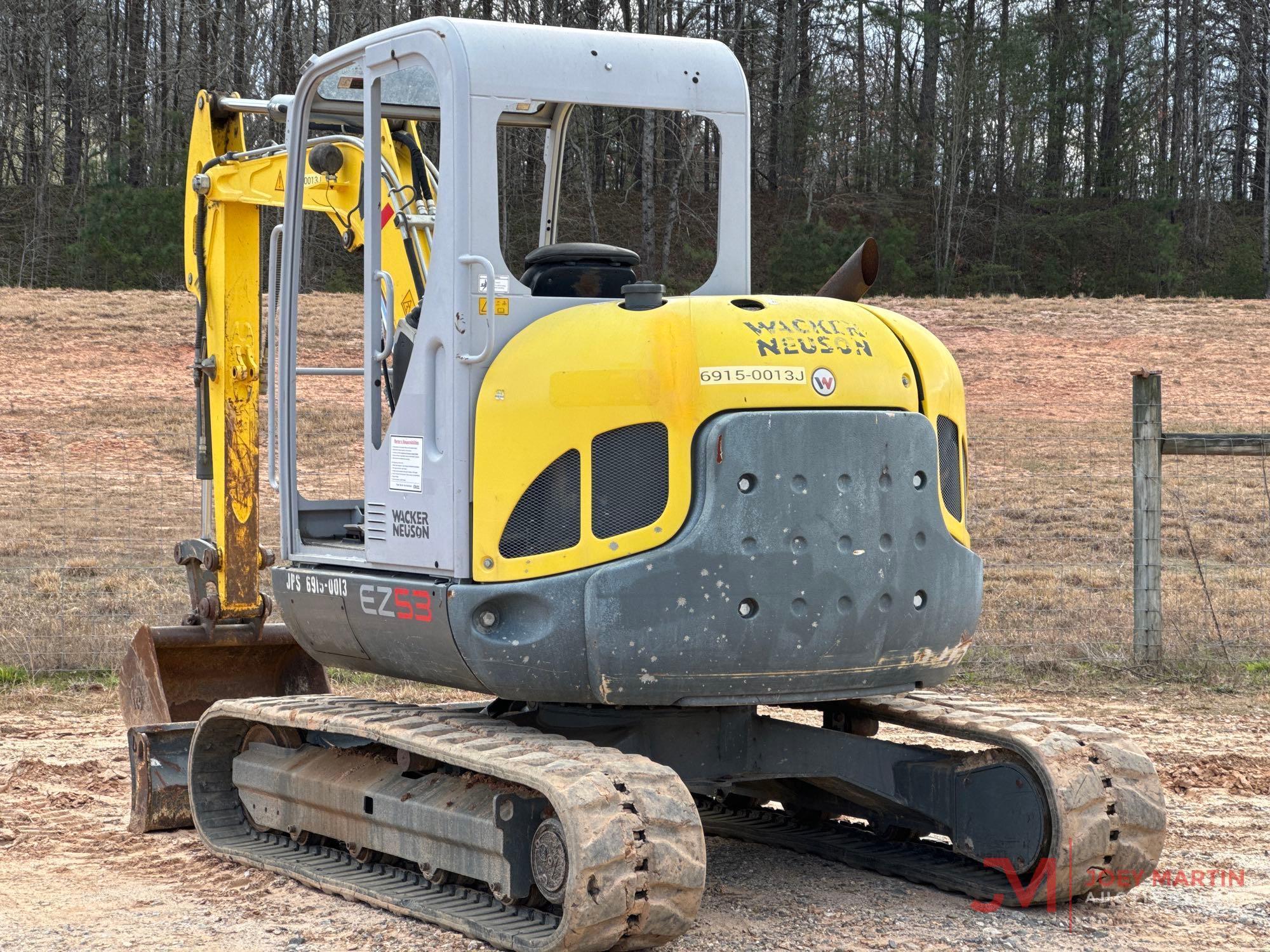 2019 WACKER NEUSON EZ53 HYDRAULIC EXCAVATOR