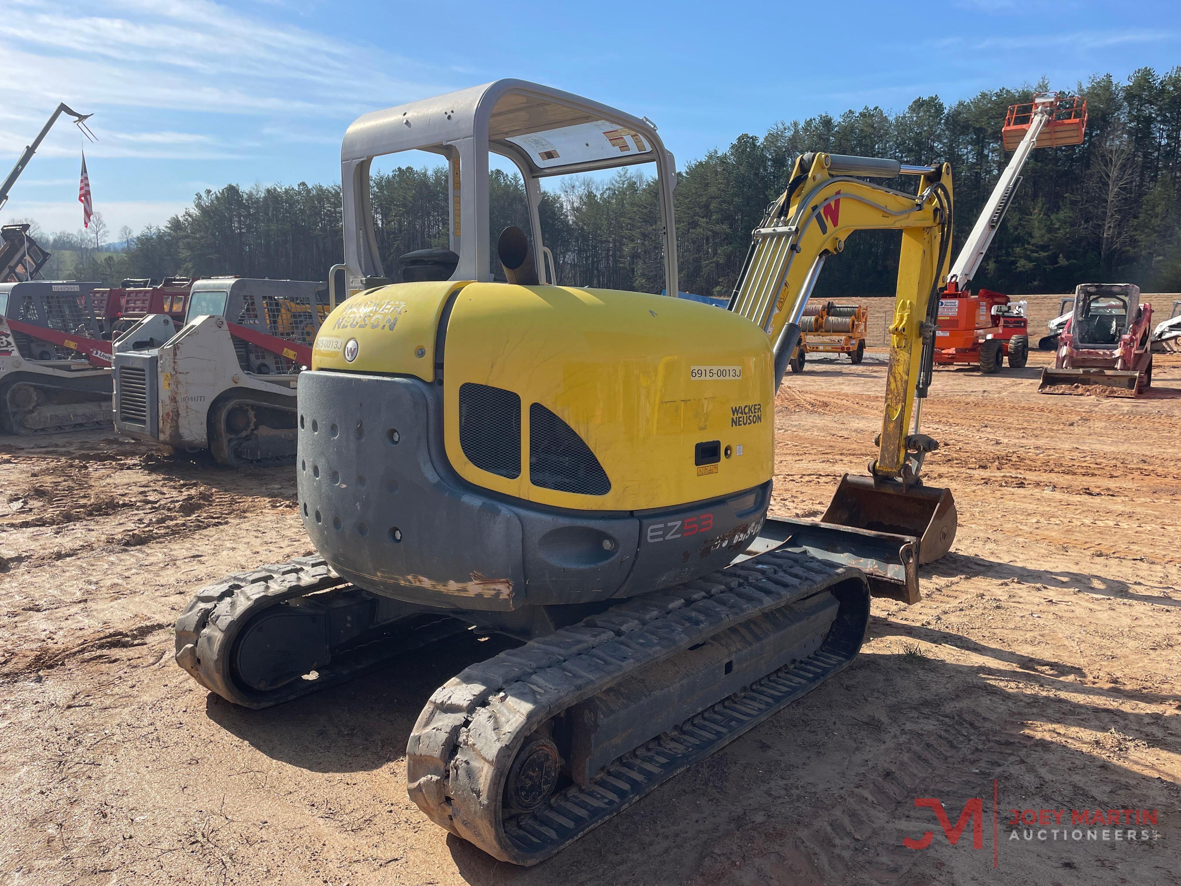 2019 WACKER NEUSON EZ53 HYDRAULIC EXCAVATOR