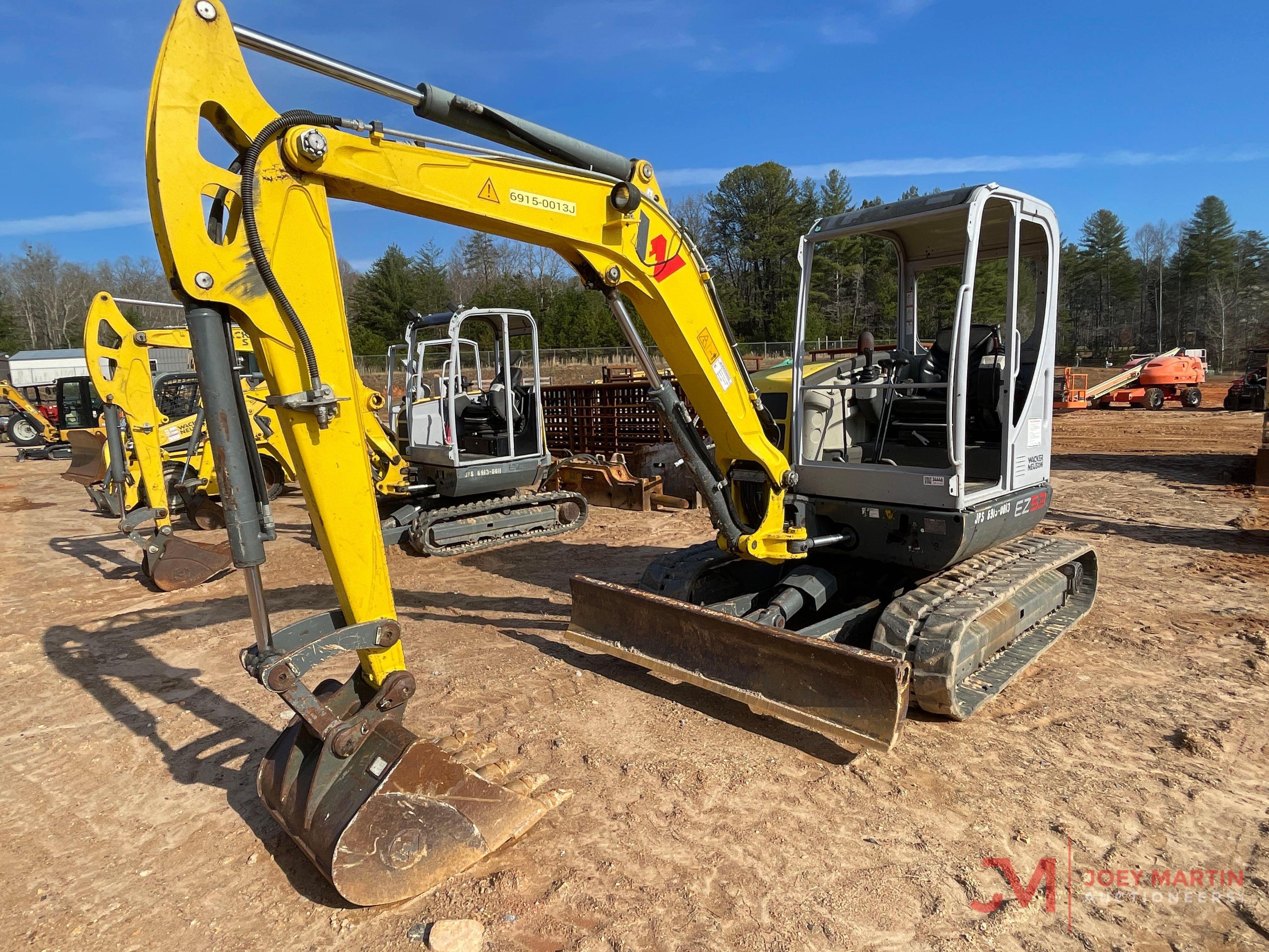 2019 WACKER NEUSON EZ53 HYDRAULIC EXCAVATOR